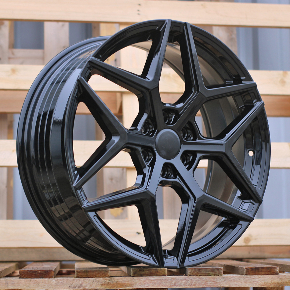 R20x8  6X120  ET  48  74.6  HF6120  Gloss Black (GB)  For FORD  (Z5)  (HYBRID FORGED 1050KG)