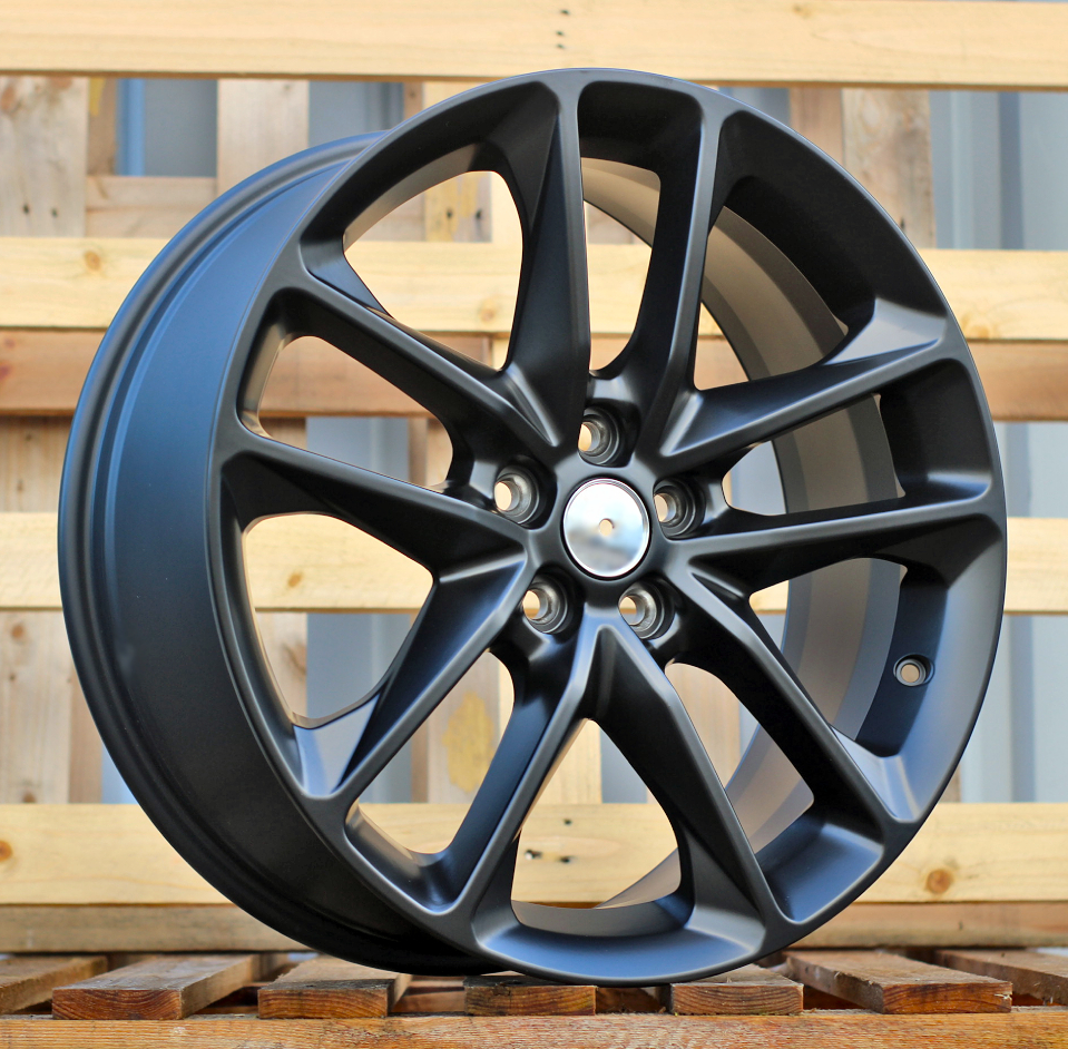 R20x8  5X115  ET  50  71.5  XE399  Black Half Matt (BLHM)  For DODGE  (P1)