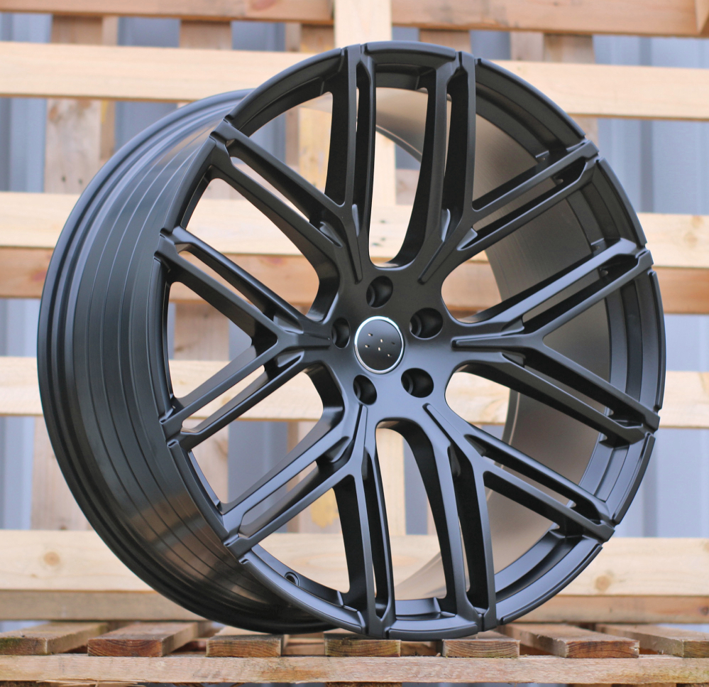 R23x10.5  5X112  ET  18  66.5  HF736  Black Half Matt (BLHM)  For AUD  (Z5)  (HYBRID FORGED New Model)