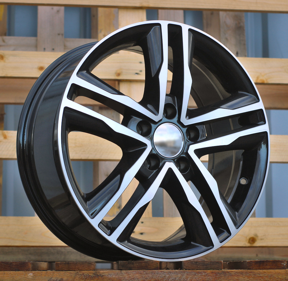 R17x7.5  5X118  ET  45  71.1  BK424  Black Polished (MB)  For OPEL  (D2+D1)  (4x4 (max 1250kg))
