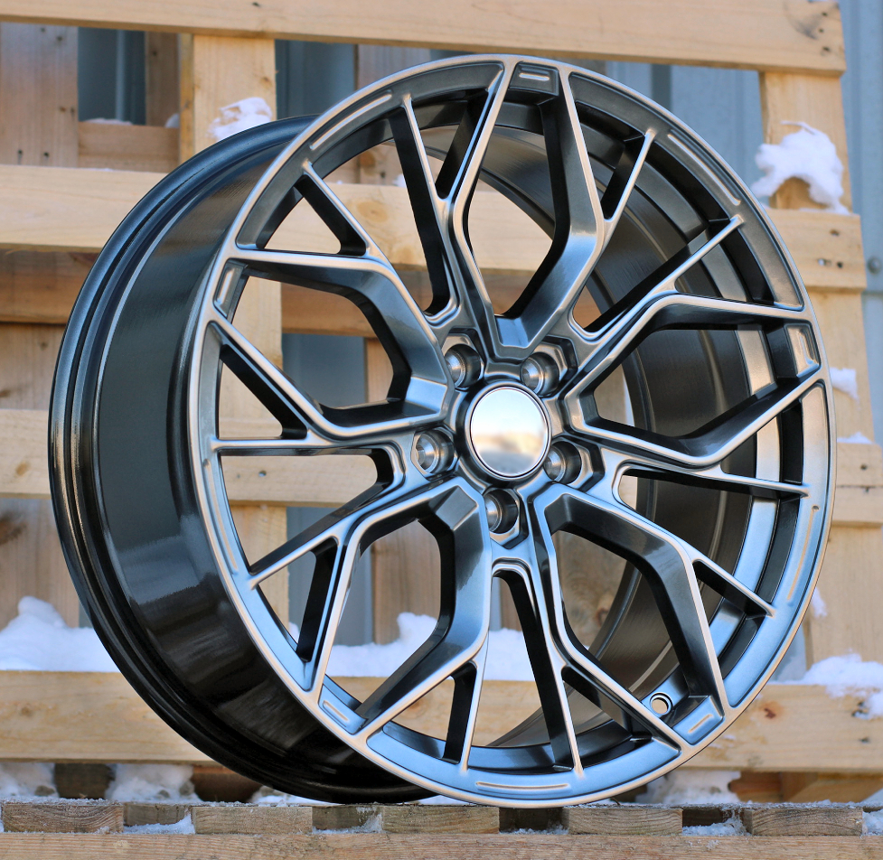 R18x8  5X105  ET  35  56.6  F8260  Hyper Black (HB)  For RACIN  (Z6)