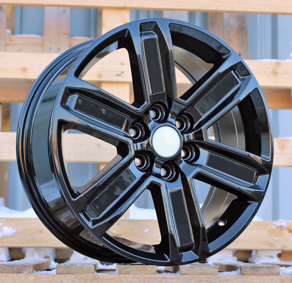 R18x7.5  6X120  ET  50  74.5  B1598  Black (BL)  For FORD  (Z6)  (1000kg)