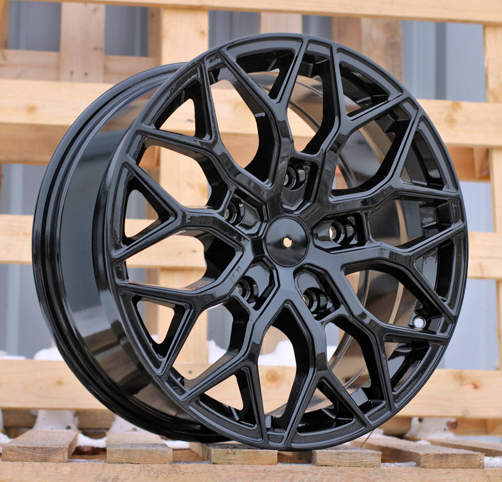 R18x8  5X160  ET  50  65.1  I0319  (IN-LD1)  Black (BL)  For RACIN  (A+Z5)  (HYBRID FORGED Vossen Style (max 1100kg))