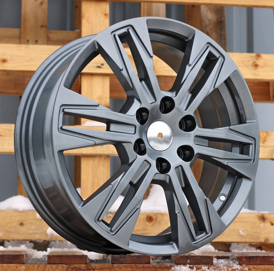 R17x6.5  6X120  ET  50  74.5  IN3606F  Gun Metal (GM)  For FORD  (K8)  (HYBRID FORGED (max 1200kg))