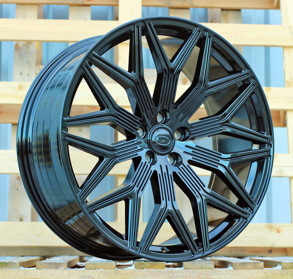 R23x10  5X120  ET  38  72.6  HF2175  Gloss Black (GB)  For LAND  (Z5)  (HYBRID FORGED)