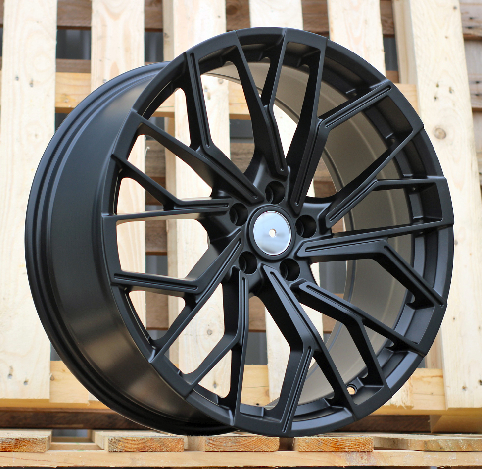 R18x8  5X112  ET  39  66.5  F760  Black Half Matt (BLHM)  For AUD  (M)  (HYBRID FORGED)