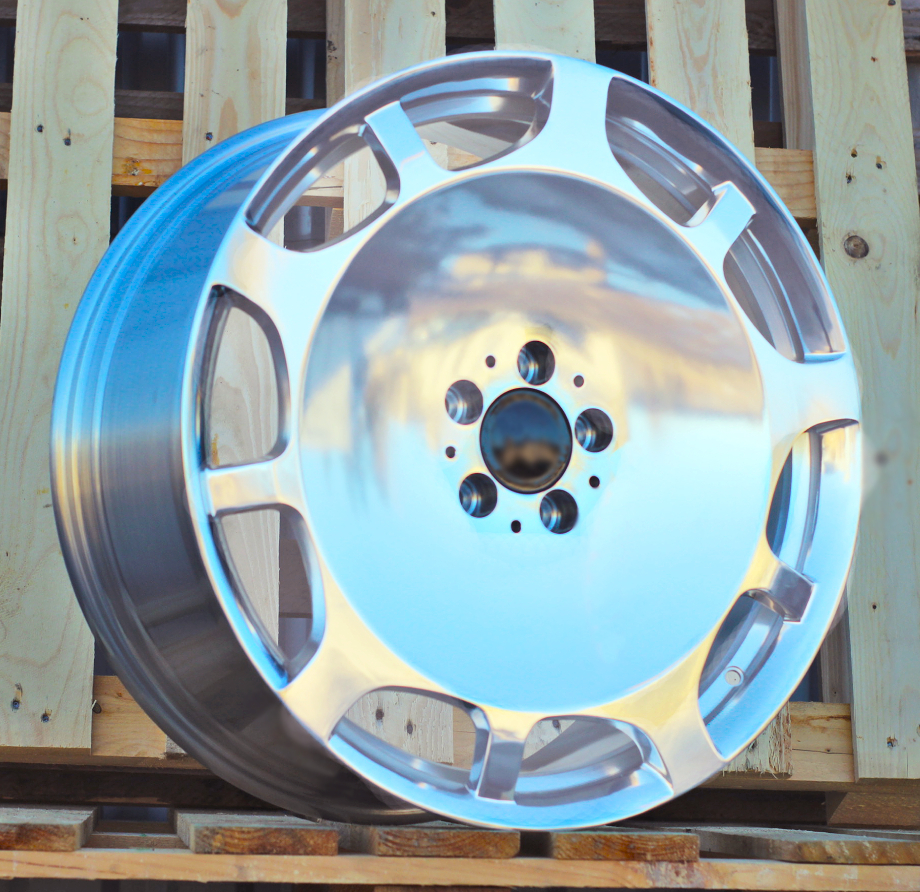 R20x8.5  5X112  ET  36  66.6  FBX007  Full Polished (FPL)  For MER  (Z5+K7)  (HYBRID FORGED Rear+Front)