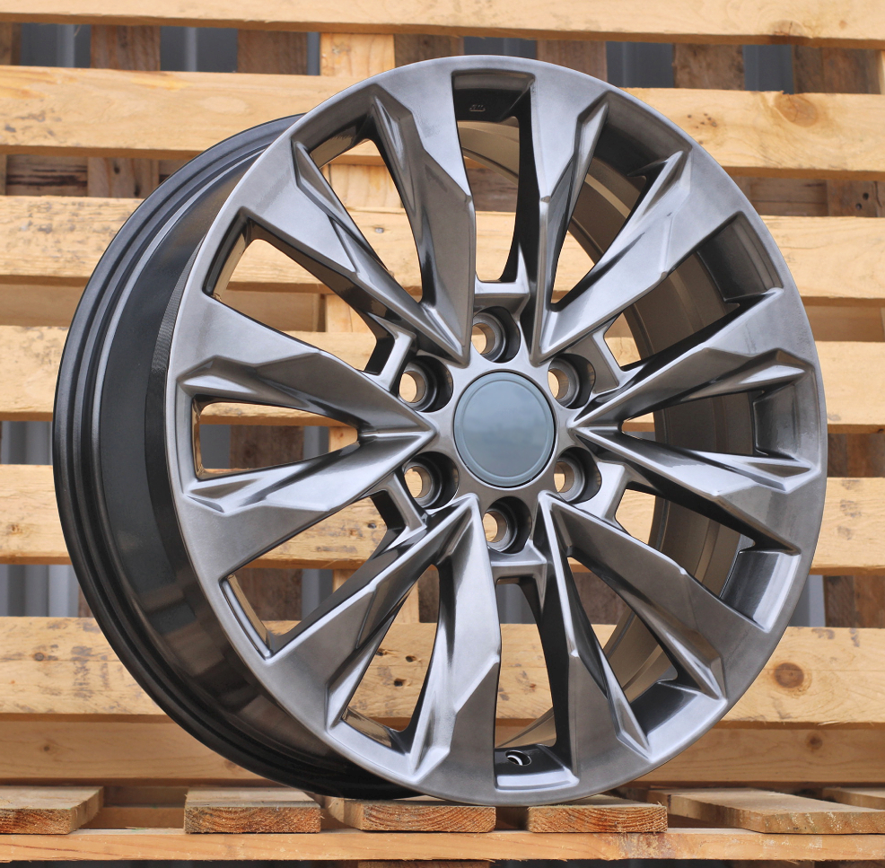 R20x8  6X139.7  ET  60  95.1  Y0185  (H880FA)  Hyper Black (HB)  For TOYOT  (K7)  (HYBRID FORGED)