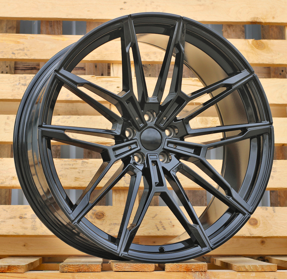 R22x9.5  5X112  ET  30  66.6  I0294  Black (BL)  For BMW  (A)  (Rear+Front)