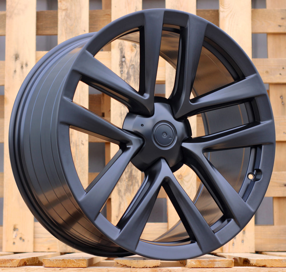 R19x8.5  5X120  ET  35  64.1  YF5591  (F9681)  Black Half Matt (BLHM)  For TESLA  (Z5)  (HYBRID FORGED Model S/X)